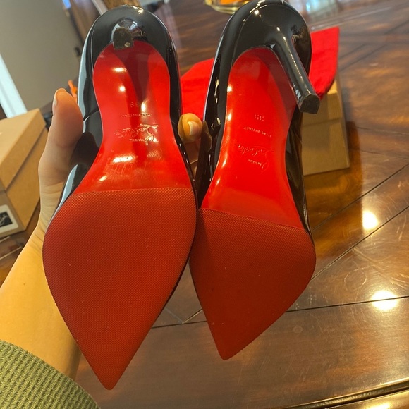 Christian Louboutin Pigalle 120 Patent Calf BK01 size 39 - Picture 11 of 17